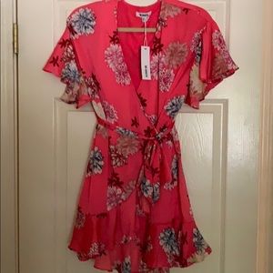 BB Dakota Kristen Dress in Bright Pink